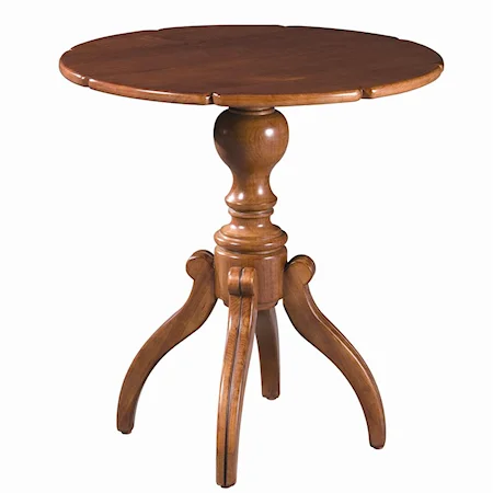 Traditional Pedestal Accessory Table